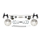 Fits Rear GM 1955-68 10/12 Bolt Disc Brake w/E-Brake &Slotted Rotors DBK1012FSLX - Discs, Rotors, and Hardware Car Part People