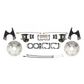 Fits Rear GM A, F, X 10/12 Bolt Disc Brake w/E-Brake & Drilled/Slotted DBK1012LX - Discs, Rotors, and Hardware Car Part People