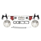 Fits Rear GM A, F, X 10/12 Bolt Disc Brake w/E-Brake &Slotted-Red DBK1012LXR - Discs, Rotors, and Hardware Car Part People
