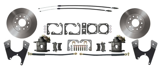 Fits 1967-1969 Camaro/Firebird Rear 10/12 Bolt Disc Brake Kit w/E-Brake DBK1012S - Discs, Rotors, and Hardware Car Part People