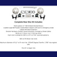 Fits 1967-69 Camaro 10/12; Disc Brake w/E-Brake&Slotted Rotor-Black DBK1012SLX-B - Discs, Rotors, and Hardware Car Part People