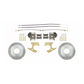 Fits 1963-1987 C10 Truck Rear 6 Lug Drilled&Slotted Disc Brake Kit DBK1012TRK-LX - Discs, Rotors, and Hardware Car Part People