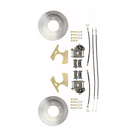 Fits 1963-1987 Chevy C10 Truck Rear 6 Lug Standard Disc Brake Kit DBK1012TRK