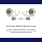 Fits 1955-1958 GM Full Size Standard Disc Brake Kit DBK5558 - Discs, Rotors, and Hardware Car Part People