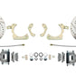 Fits 1955-1958 GM Full Size Disc Brake Kit Drilled/Slotted Rotors DBK5558LX