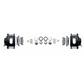 Fits 1955-58 GM Full Size Disc Brake Kit Drilled/Slotted Rotors-Black DBK5558LXB - Discs, Rotors, and Hardware Car Part People