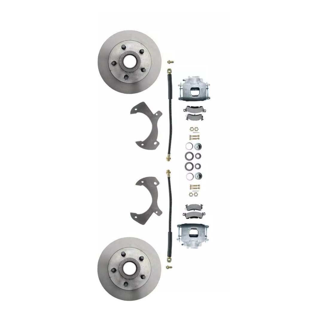 Fits 1957-1972 Full Size Ford Disc Brake Kit DBK5772 - Discs, Rotors, and Hardware Car Part People