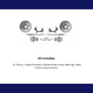 Fits 1957-1972 Full Size Ford Disc Brake Kit DBK5772