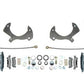 Fits 1957-1972 Full Size Ford Disc Brake Kit w/Drilled & Slotted Rotor DBK5772LX
