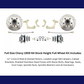 Fits 1959-1964 GM Full Size Disc Brake Kit Drilled/Slotted Rotors DBK5964LX - Discs, Rotors, and Hardware Car Part People