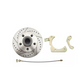 Fits 1959-1964 GM Full Size Disc Brake Kit Drilled/Slotted Rotors-Red DBK5964LXR - Discs, Rotors, and Hardware Car Part People