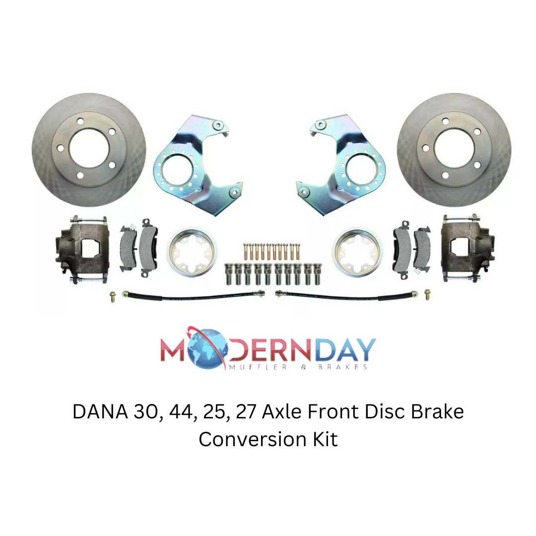 Front Disc Brake Conversion Kit for Dana 25, 27, 30 and 44 Axles | DBK5EDF