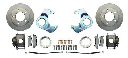 Fits DANA 30, 44, 25, 27 Axle Front Disc Brake Conversion Kit DBK5EDF - Brake Kits Car Part People