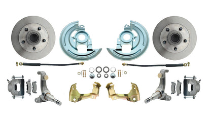Fits 1962-1967 Chevy Nova X Body Standard Disc Brake Kit DBK6267 - Discs, Rotors, and Hardware Car Part People