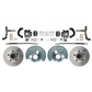 Fits 1962-1972 Mopar B & E Body Standard Front Disc Brake Conversion Kit DBK6272 - Discs, Rotors, and Hardware Car Part People