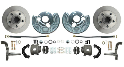 Fits 1962-1972 Mopar B & E Body Standard Front Disc Brake Conversion Kit DBK6272 - Discs, Rotors, and Hardware Car Part People