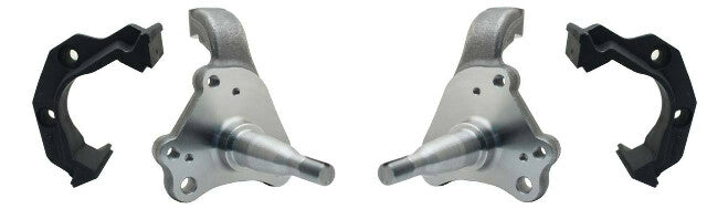 Fits 1962-1972 Mopar B & E; Front Disc Conversion Kit w/Slotted Rotors DBK6272LX