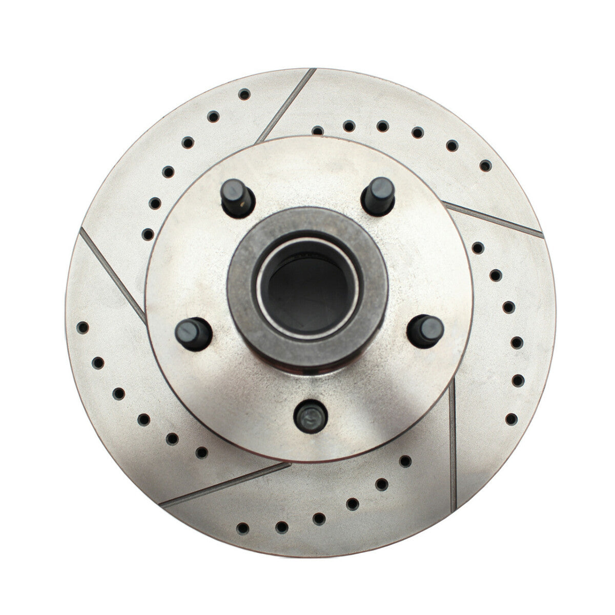Fits 1962-1972 Mopar B & E; Front Disc Conversion Kit w/Slotted Rotors DBK6272LX - Discs, Rotors, and Hardware Car Part People