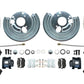 Fits 1962-1972 Mopar B & E; Front Disc Conversion Kit w/Slotted Rotors DBK6272LX