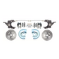 Fits 63-70 C-10 5 Lug Rotor 2.5" Drop Disc Conversion Wheel Kit DBK6370-5DLX-A