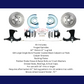 Fits Chevy Truck 5 Lug Disc Brake Conversion Wheel Kit Powder Coated Black Calipers - Brake Kits Car Part People