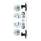 Fits 63-70 C-10 6 Lug D/S Rotor Stock Height Disc Conversion Wheel Kit DBK6370LX - Discs, Rotors, and Hardware Car Part People