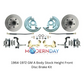 Fits 1964-1972 GM A Body Stock Height Front Disc Brake Kit DBK6472 - Brake Kits Car Part People