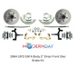 Fits 1964-1972 GM A Body 2" Drop Front Disc Brake Kit DBK6472D