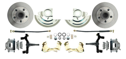 Fits 1964-1972 GM A Body 2" Drop Front Disc Brake Kit DBK6472D - Brake Kits Car Part People