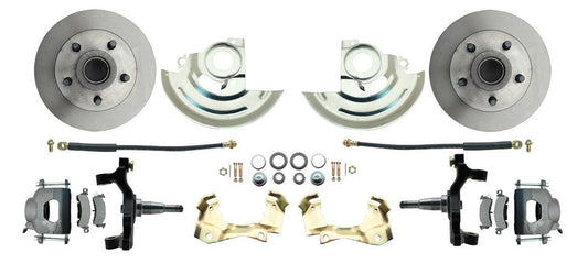 Fits 1964-1972 GM A Body 2" Drop Front Disc Brake Kit DBK6472D - Brake Kits Car Part People