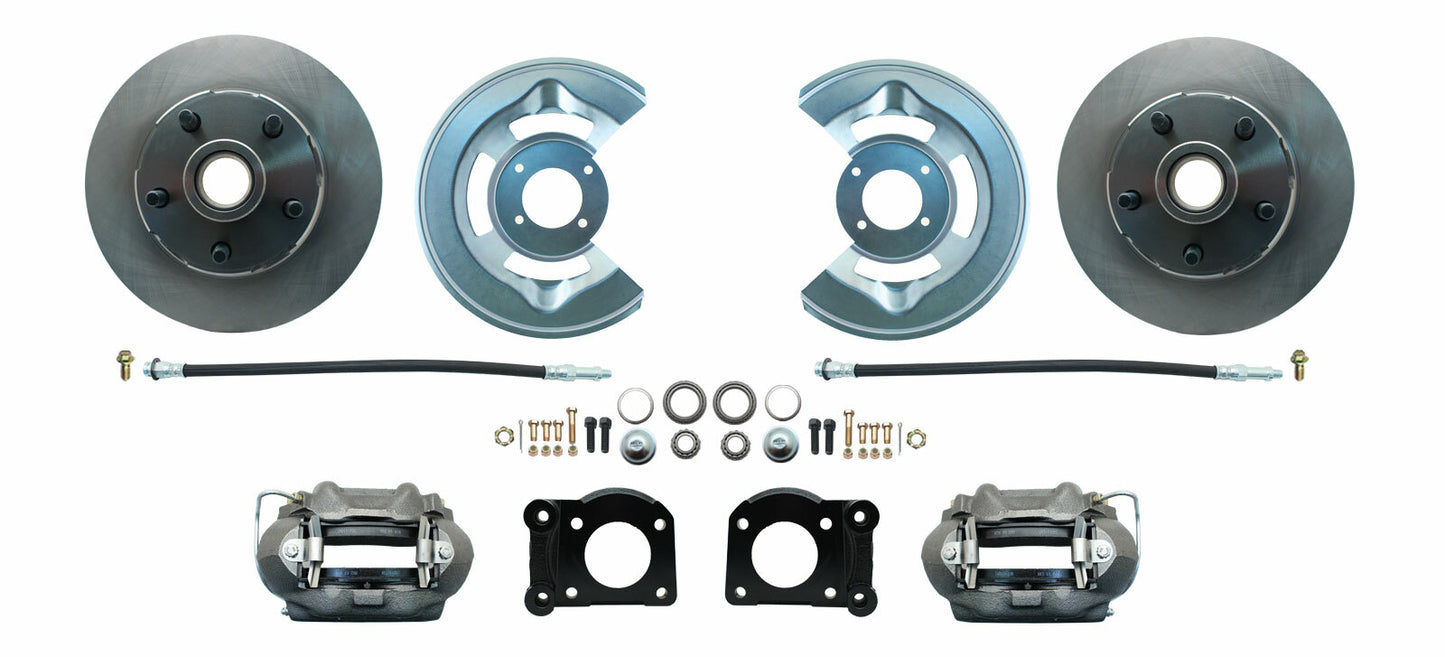 Fits 1964-1973 Mustang Disc Brake Conversion Kit DBK6473 - Discs, Rotors, and Hardware Car Part People