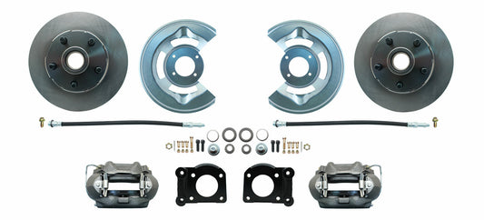 Fits 1964-1973 Mustang Disc Brake Conversion Kit DBK6473 - Discs, Rotors, and Hardware Car Part People