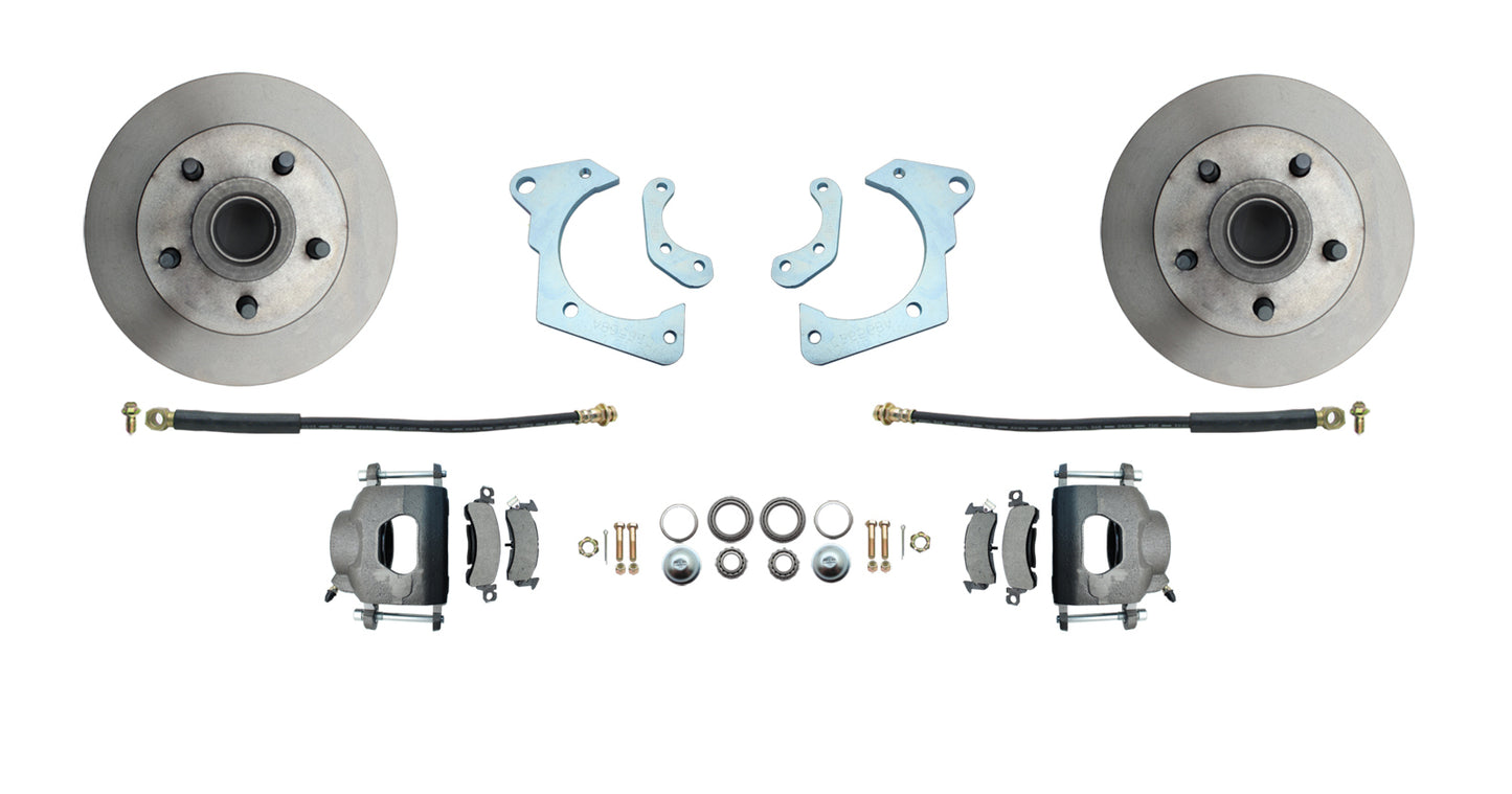 Fits 1965-1968 GM Full Size Standard Disc Brake Kit DBK6568 - Discs, Rotors, and Hardware Car Part People