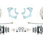 Fits 1965-1968 GM Full Size Disc Brake Kit Drilled/Slotted Rotors DBK6568LX