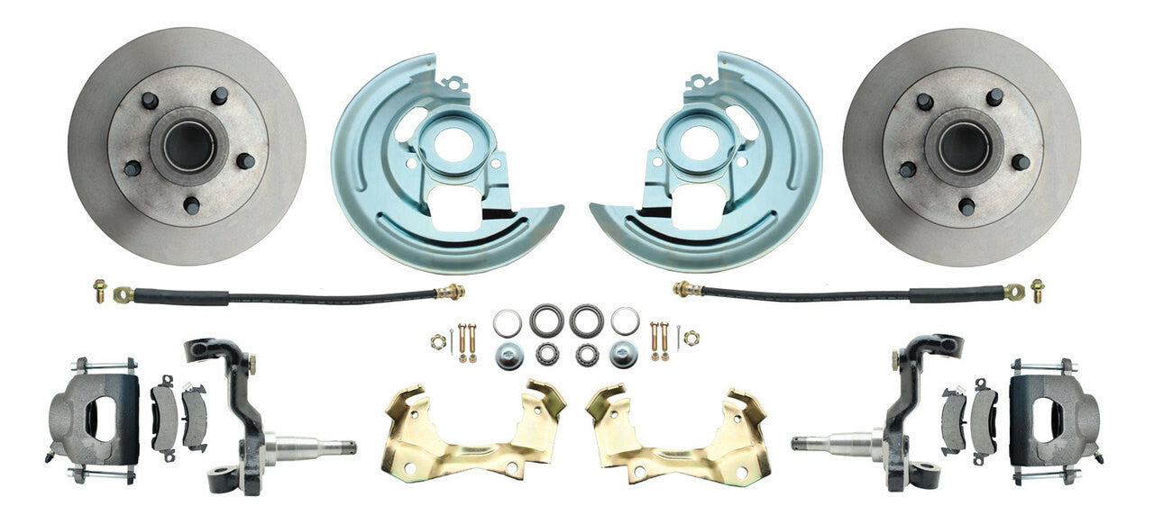 Fits 1967-1969 Camaro/ Firebird & 68-74 Chevy Nova Front Disc Brake Kit DBK6769 - Brake Kits Car Part People