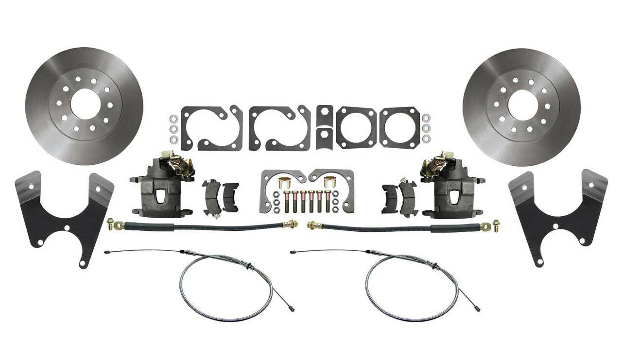 Fits 1975-1981 Camaro/Firebird 10/12 Disc Brake Conversion w/ Std Rotors DBK7581 - Brake Kits Car Part People