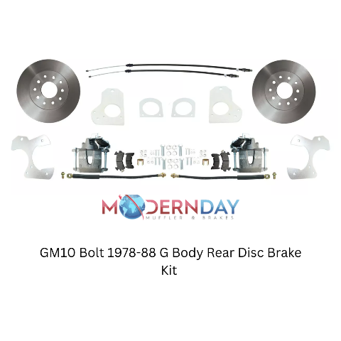 Fits GM10 Bolt 1978-88 G Body Rear Disc Brake Kit DBK7892