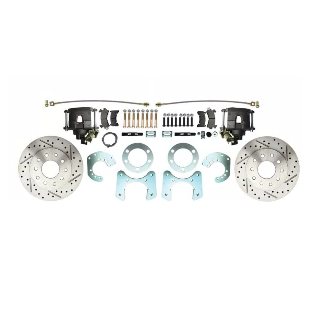 Fits 1957-1974 Mopar 8 3/4" Dana 60 Rear Disc Brake; Slotted; w/E-Brake DBK834LX - Discs, Rotors, and Hardware Car Part People