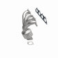 Catalytic Converter with Integrated Exhaust Manifold for HM Grade Federal / EPA Compliant Direct-Fit Manifold Catalytic