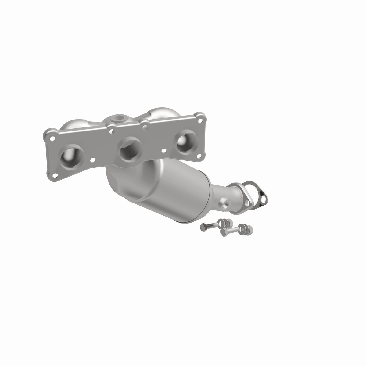Catalytic Converter with Integrated Exhaust Manifold for HM Grade Federal / EPA Compliant Direct-Fit Manifold Catalytic