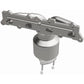Catalytic Converter with Integrated Exhaust Manifold for HM Grade Federal / EPA Compliant Direct-Fit Manifold Catalytic