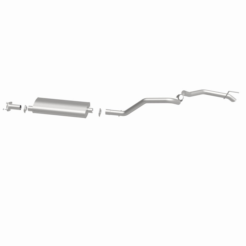 Fits 2005-2010 Jeep Direct-Fit Replacement Exhaust System 106-0014