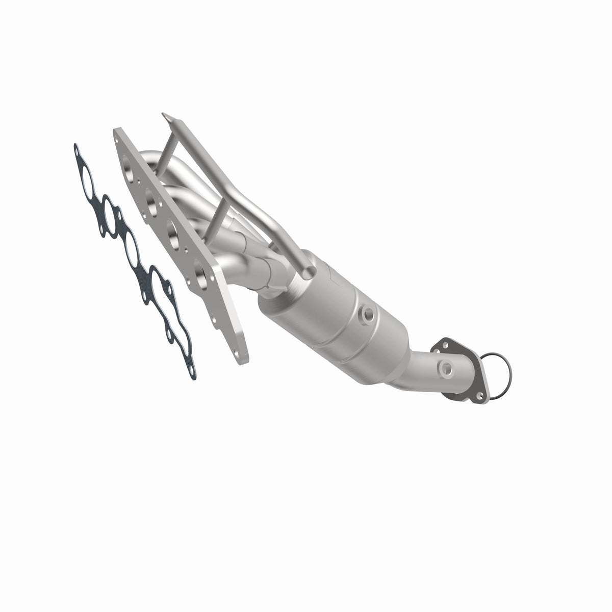 Catalytic Converter with Integrated Exhaust Manifold for HM Grade Federal / EPA Compliant Direct-Fit Manifold Catalytic