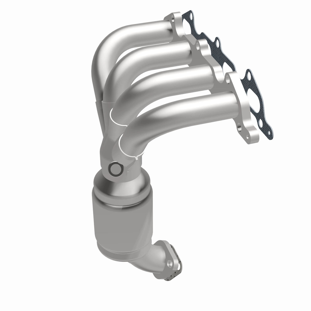 Catalytic Converter with Integrated Exhaust Manifold for HM Grade Federal / EPA Compliant Direct-Fit Manifold Catalytic