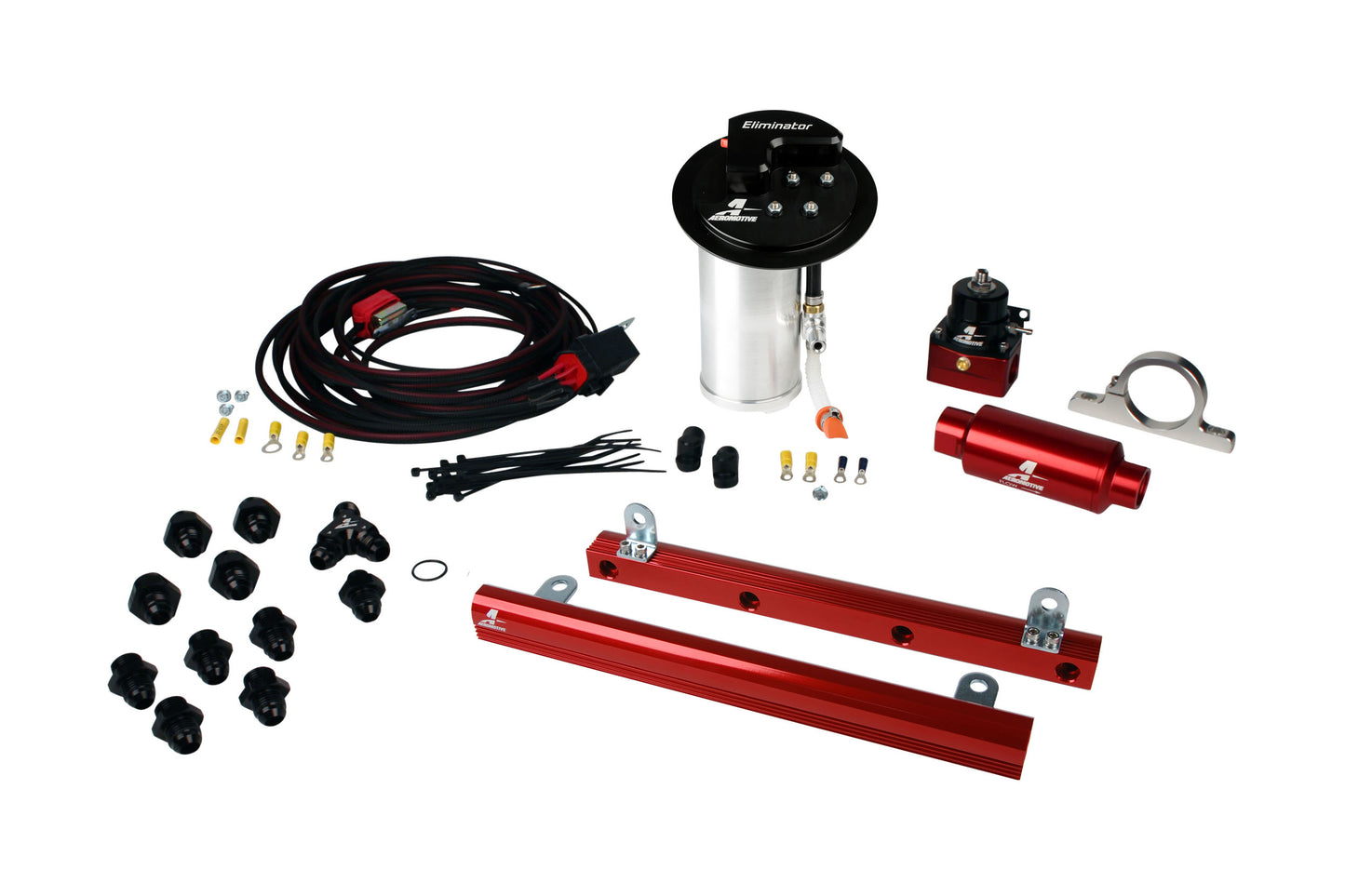 Fuel Pump Complete Kit High Flow EFI Performance Universal Fit Aeromotive 17344-BGPL