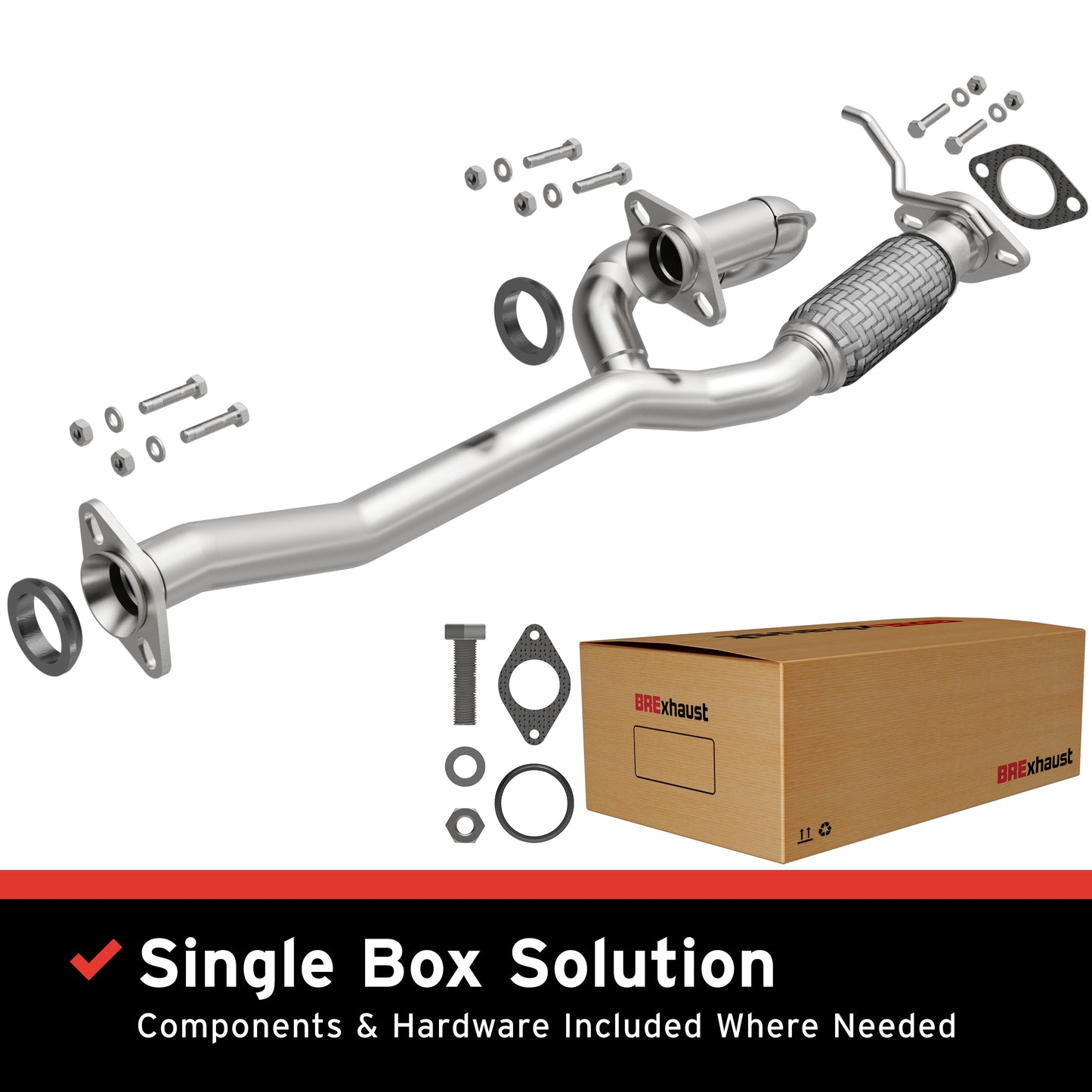 2005-2007 Ford Five Hundred Direct-Fit Front Pipe Kit 107-0122
