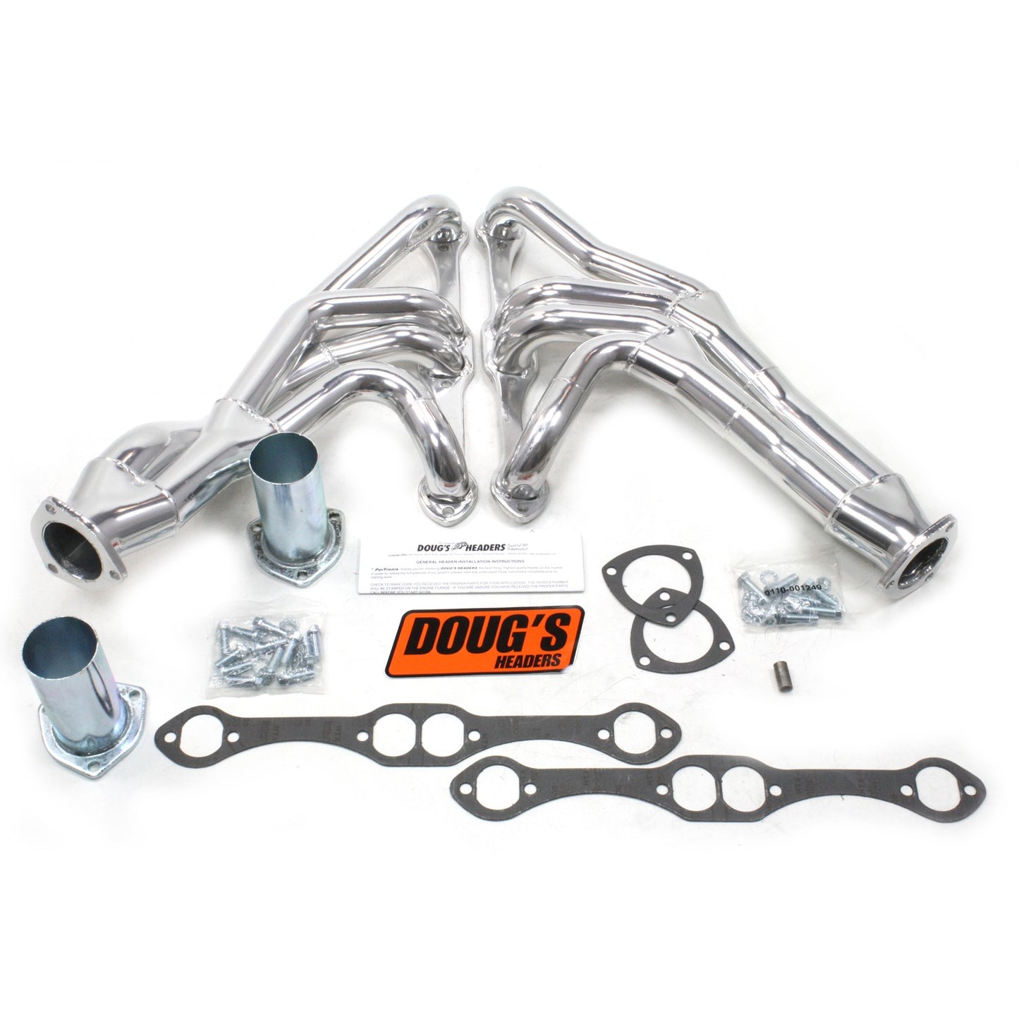 Tri-Y Headers for 55-57 Chevy 265-400 SBC 1-5/8in Primary Ceramic Coated D357Y