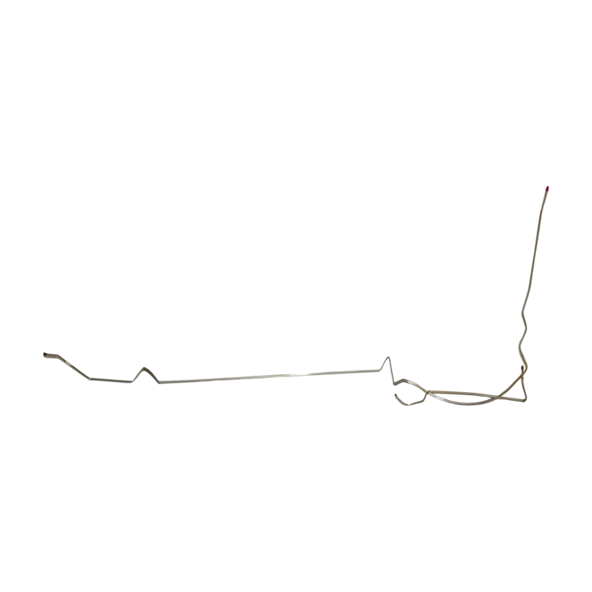 1966 Ford Fairlane Convertible Fuel Line 3/8 Tank to Pump Fuel Line - DGL6602SS - Pre-Bent Fuel Lines Car Part People