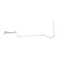 1968-69 Ford Fairlane Hardtop Fuel Line Kit 3/8 Tank to Pump Fuel Line DGL6801OM