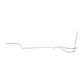 Fine Lines DGL7005OM - Fuel Line Kit 3/8 Tank to Fuel Line for 1970-71 Ford Fairlane Hardtop